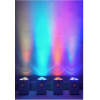 Rockville wedge RGBWA+UV Rechargeable Wireless Wash DJ Up-Light in White (RockWedge LED)