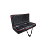 ProX Vista DJ Booth Table with Scrim Kit - Black Metal