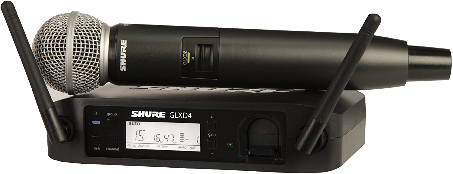 Shure GLX-D Wireless Microphone System with SM58 Mic