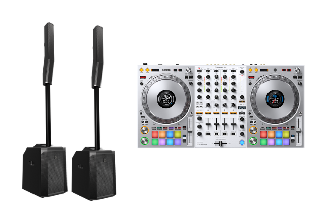 EV EVOLVE 50 and Pioneer DDJ SRT 1000 Controller Package