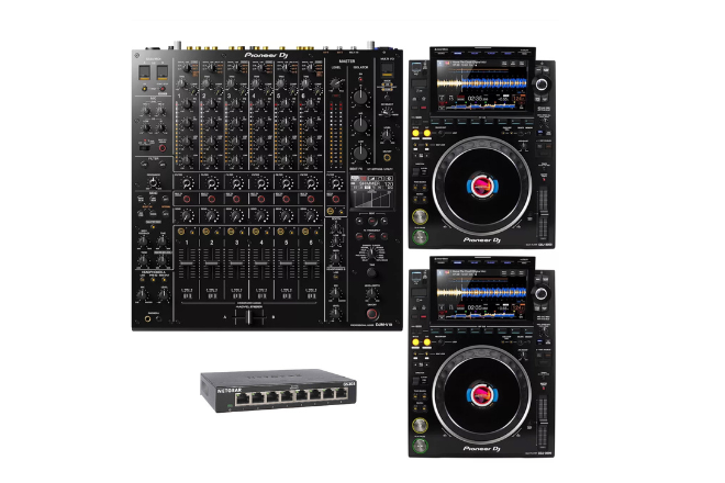 Pioneer CDJ 3000 and Pioneer DJM V10 Mixer Bundle