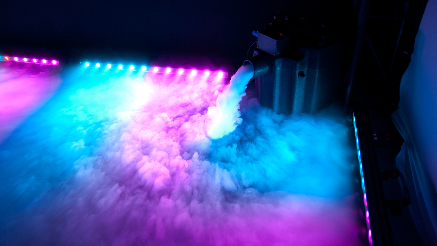 Chauvet Nimbus and 12 uplights Package